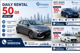 Reliable Car Rentals from QAR 50/Day